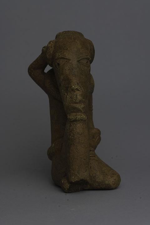 Nok Terracotta seated figure (Genoflex)