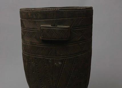 Nupe Wooden Mortar