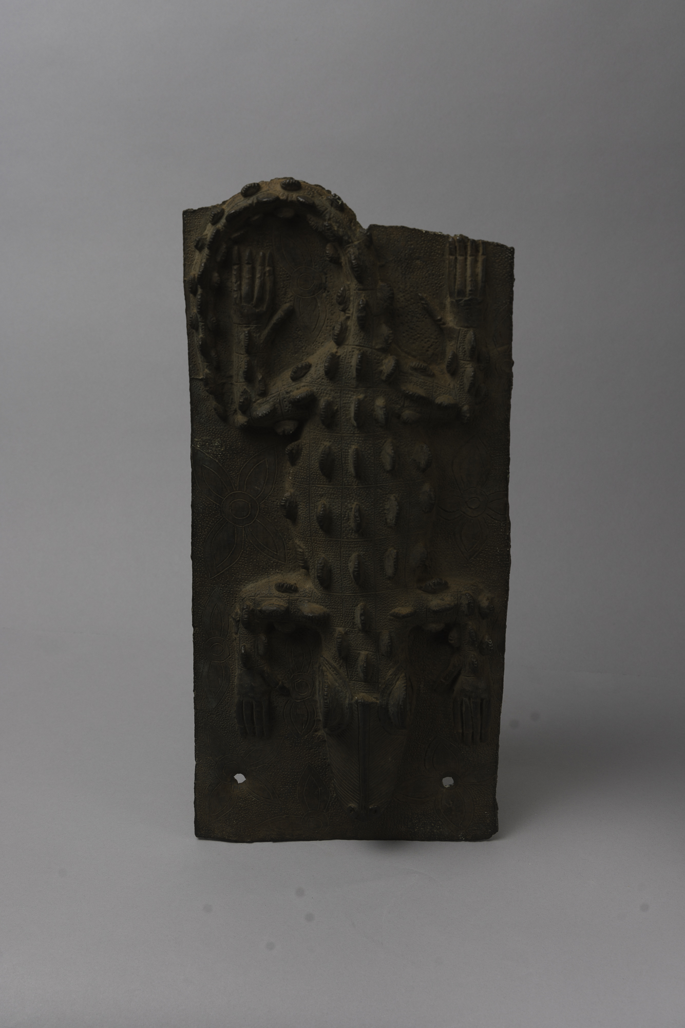 Bronze Crocodile plaque